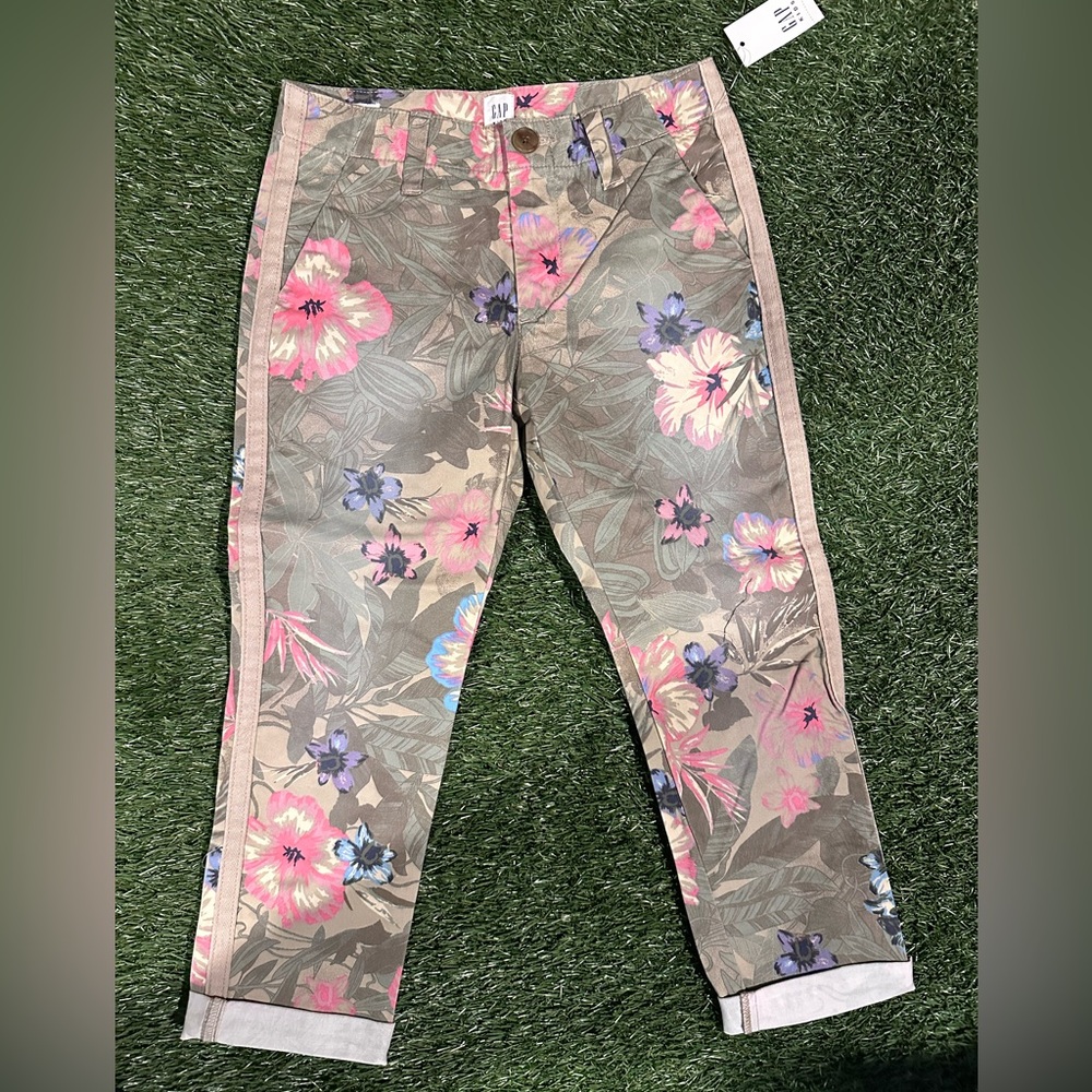 GAP Multicolor girls Floral Pants